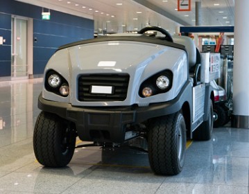 Airport baggage delivery